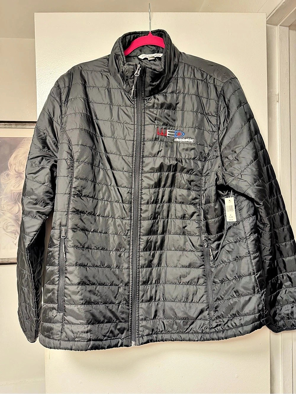Walt Disney Imagineering Women's Puffer Jacket Quilted Black XXL